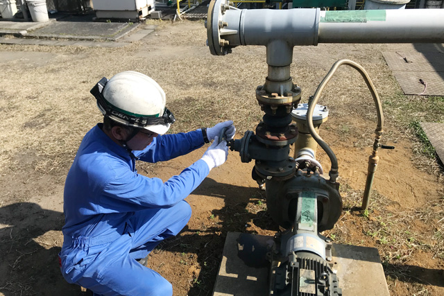 工場設備：ボイラー機器メンテナンス